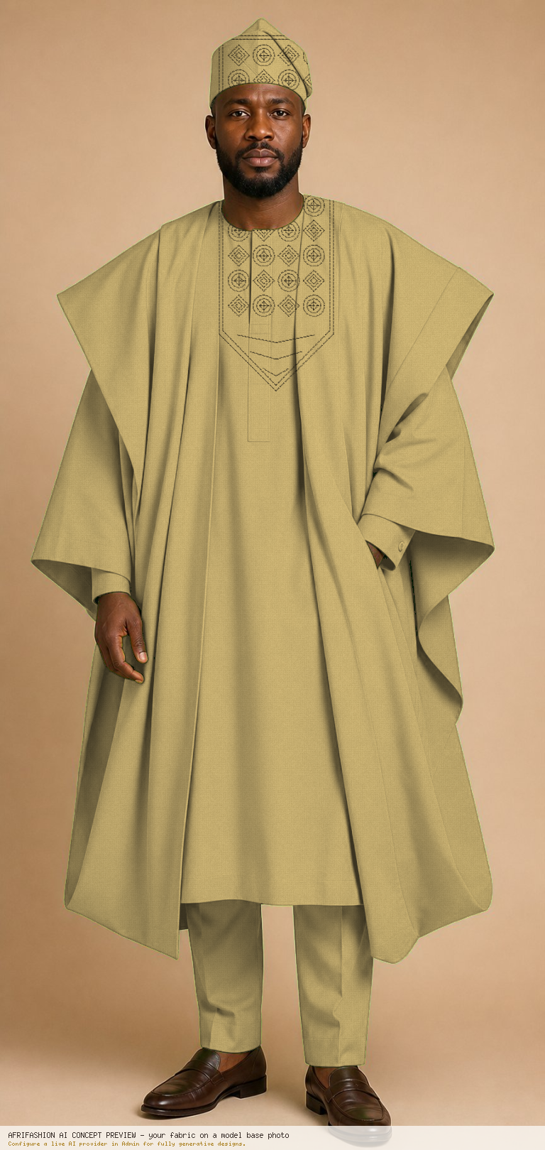Heritage Agbada Set